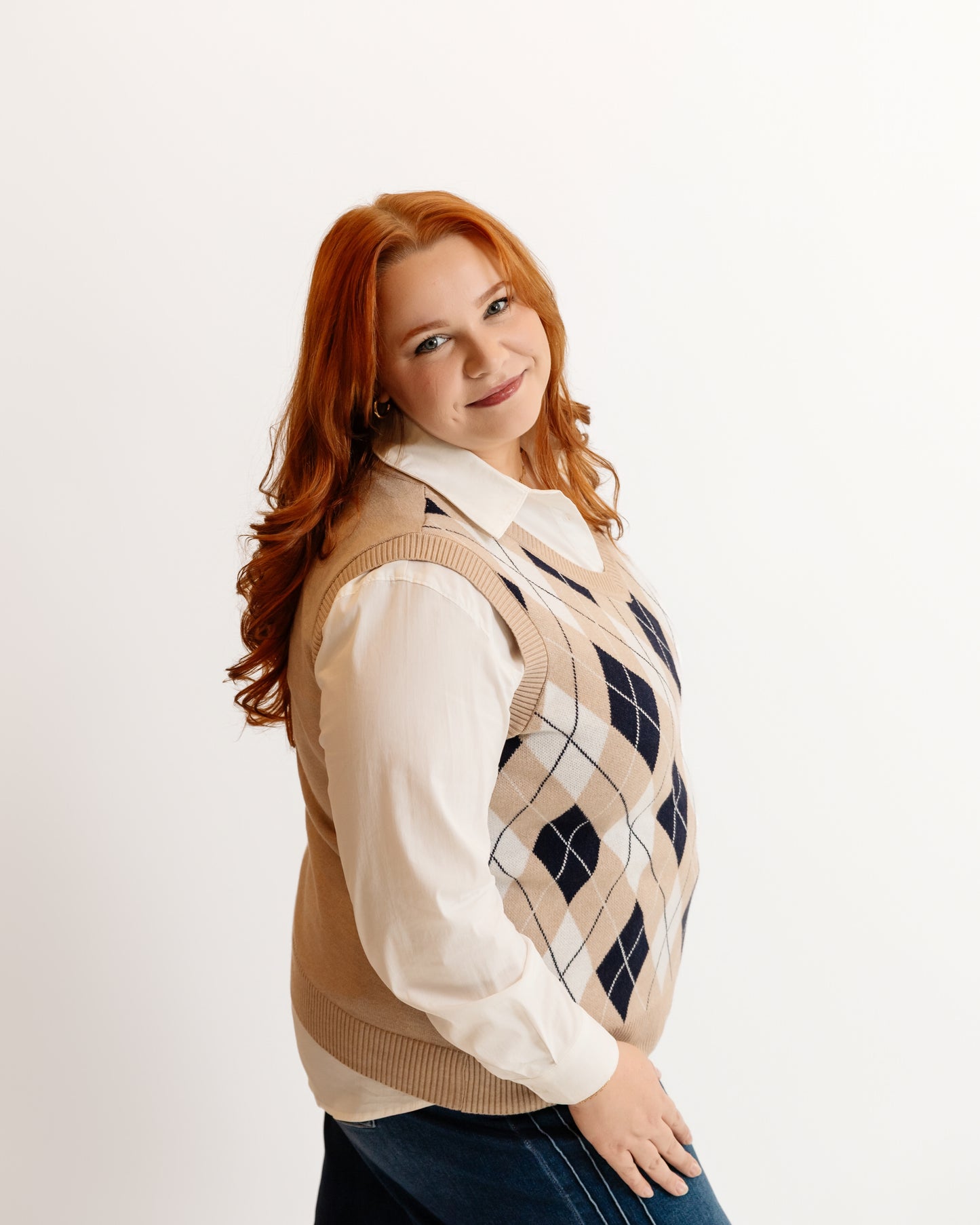 Sutton Argyle Sweater Vest