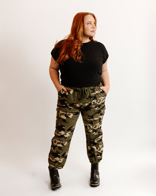 Camouflage Cargo Jogger
