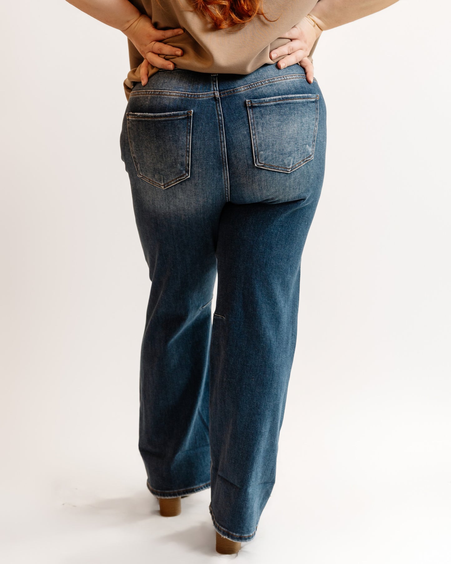 27" HR Cuffed Straight Leg by Risen