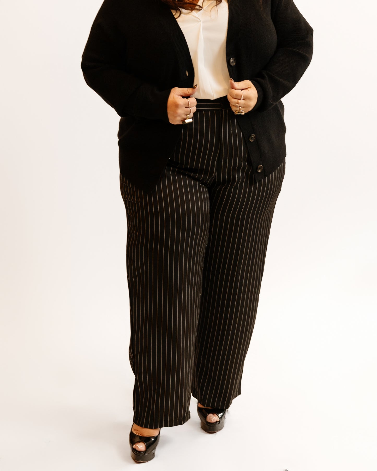 All Business Pinstripe Pants