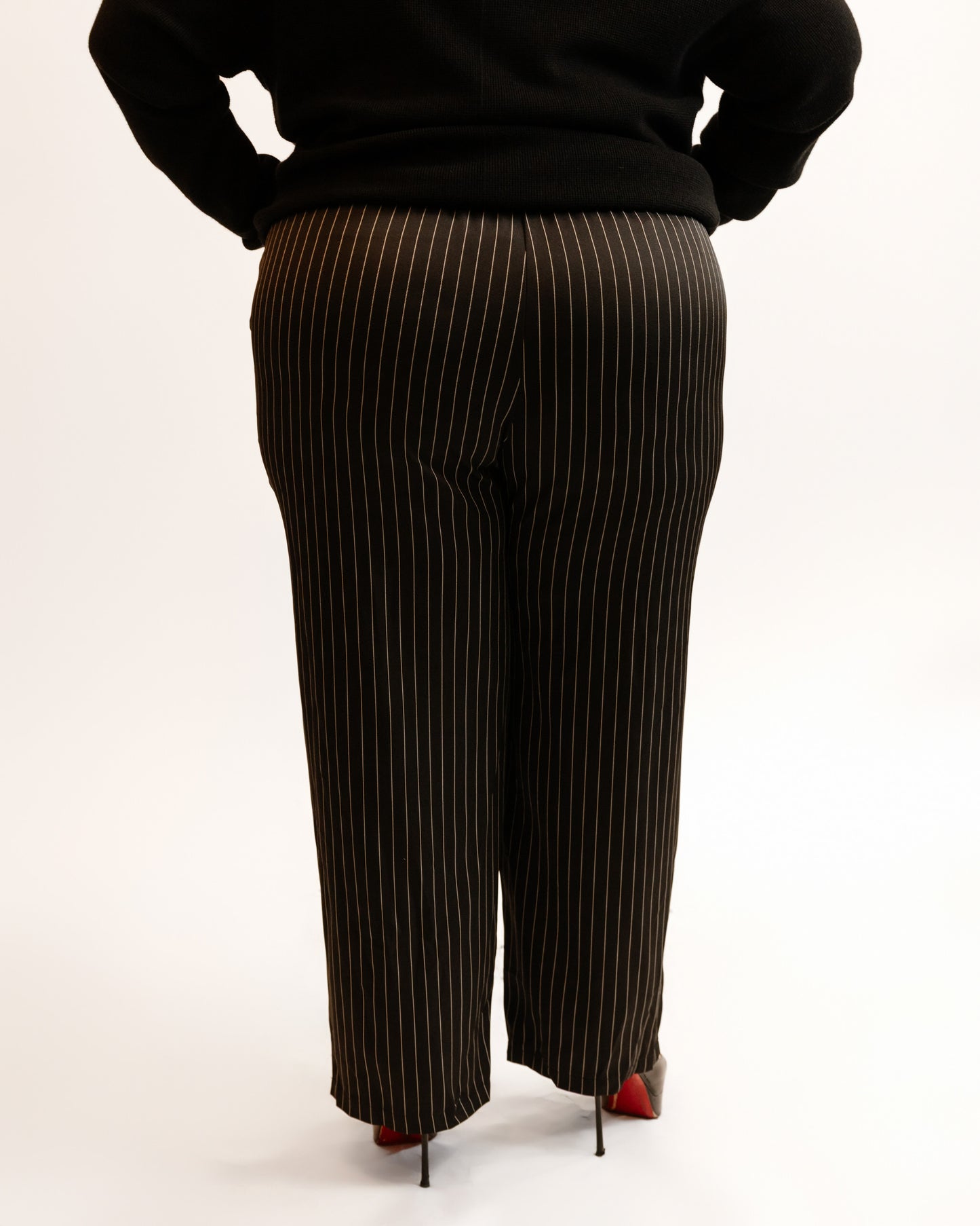 All Business Pinstripe Pants
