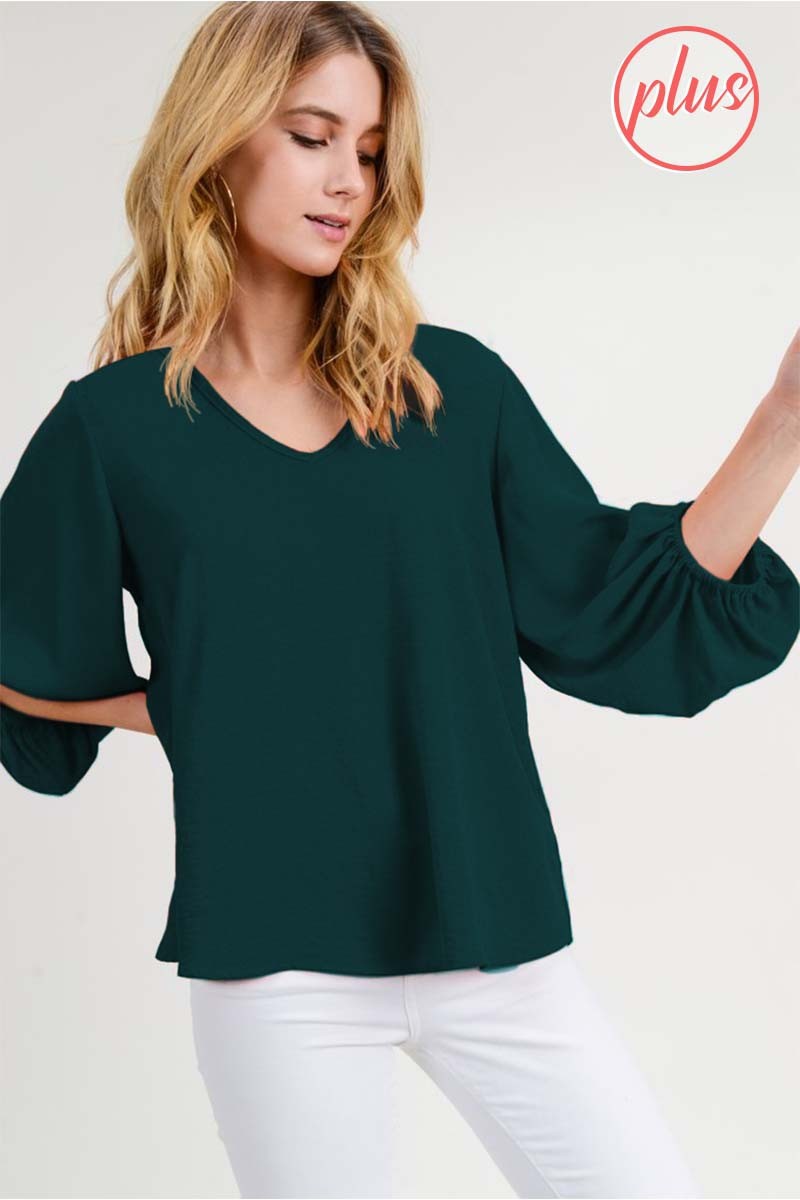 Billow Sleeve Blouse