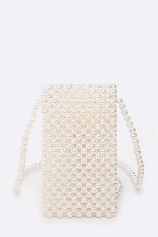 Mini Pearl Crossbody Bag