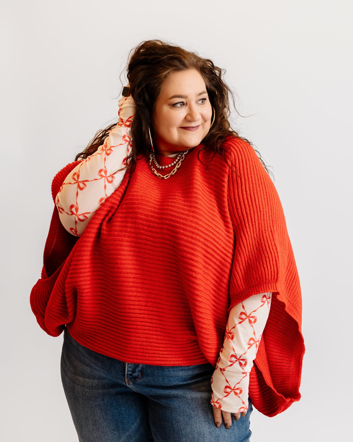 Jen Pullover Poncho