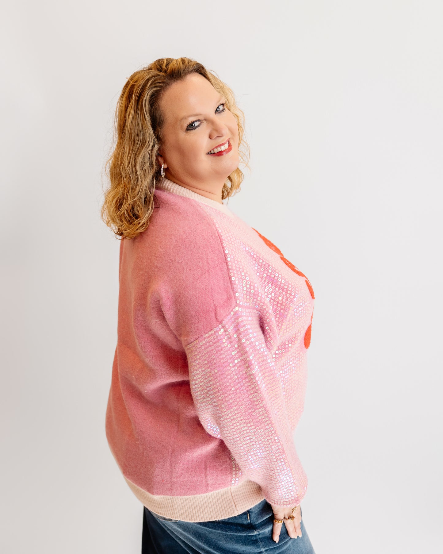 Santa Baby Sequins Sweater