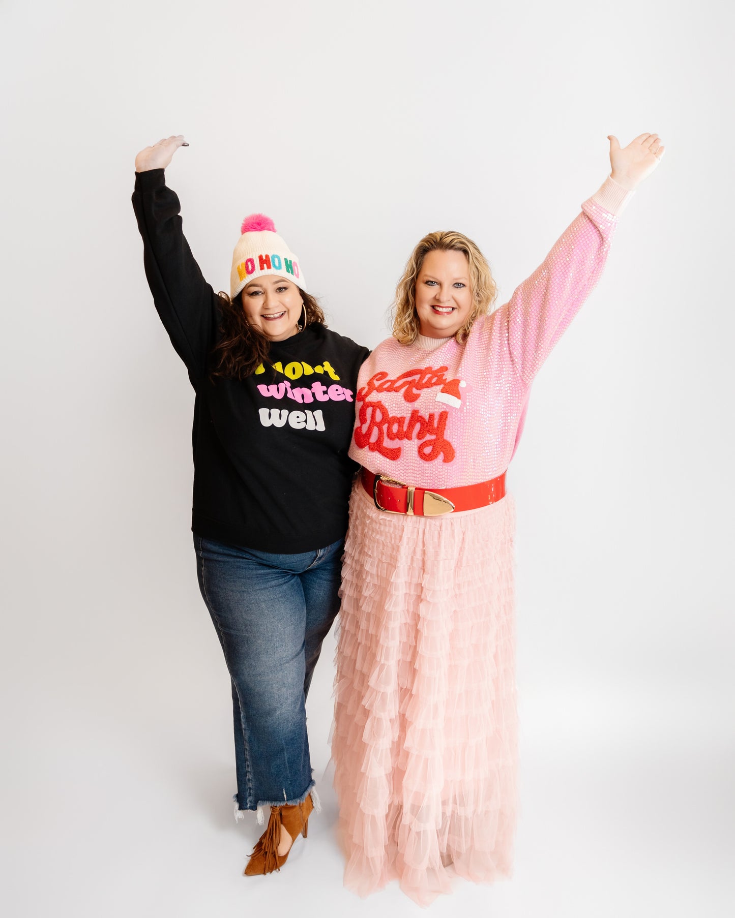 Santa Baby Sequins Sweater