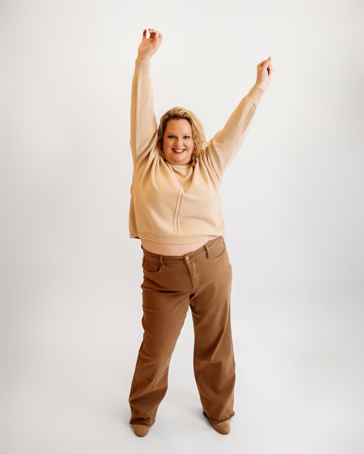 32" RFM HR Dyed Frayed Wide Leg