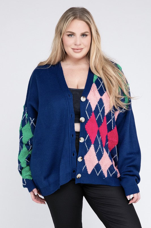 Argyle Cardigan