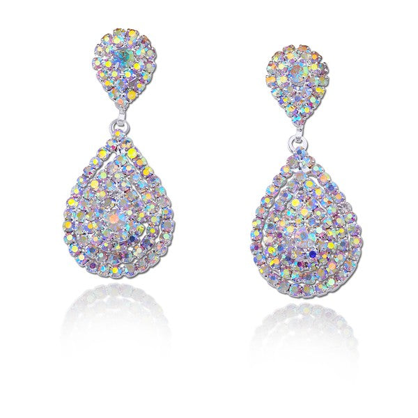 Crystal Teardrop Earrings