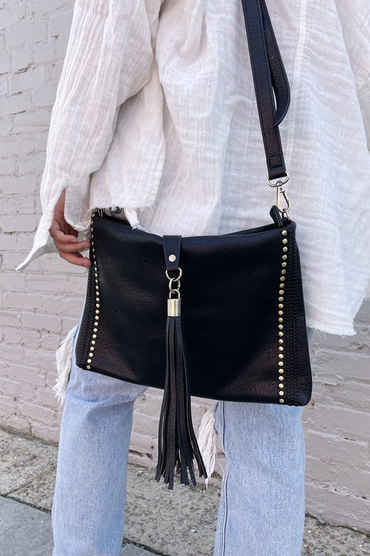 Grommet Detail Crossbody