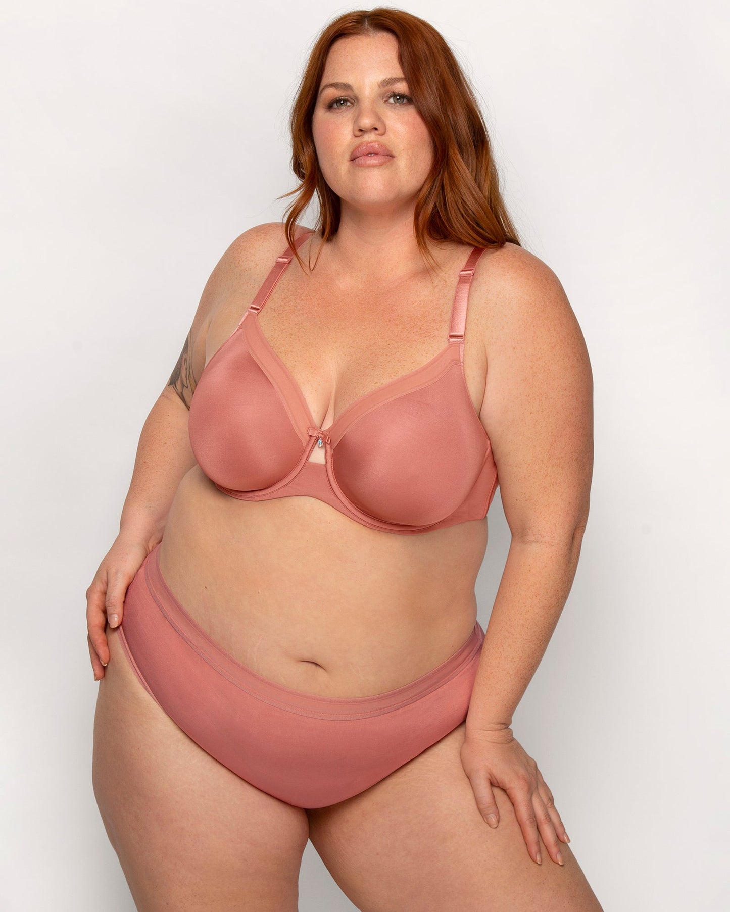 Ginger Unlined Opaque Full Coverage Underwire Bra