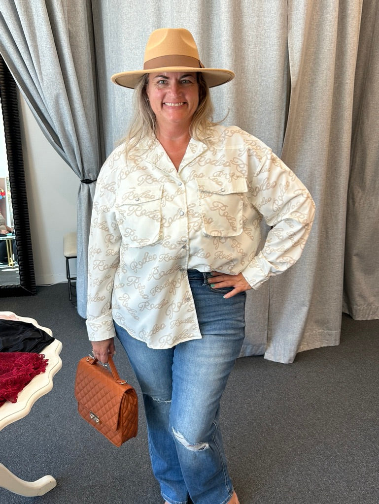 Rodeo Satin Snap Shirt