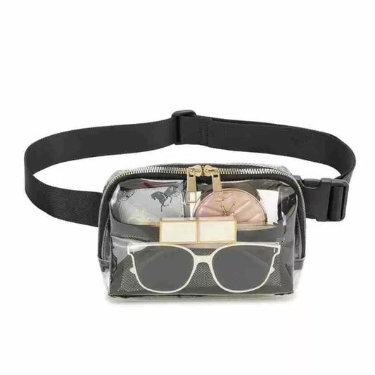 Clear Crossbody Belt Bag