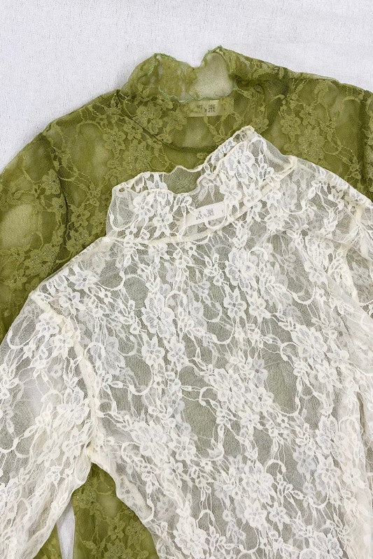 Lady in Lace Layering Top