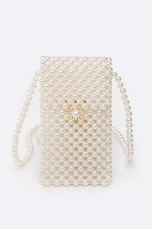 Mini Pearl Crossbody Bag
