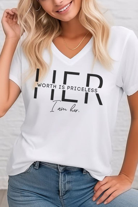 Her Worth is Priceless Tee