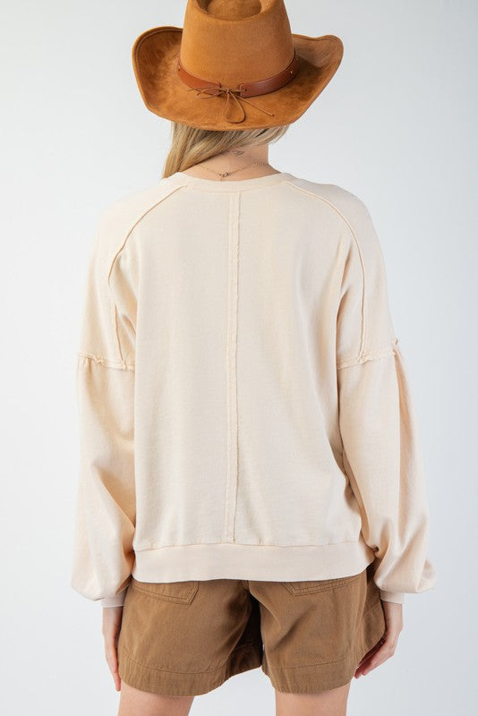 Western Boots Pullover