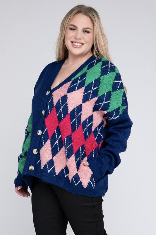 Argyle Cardigan