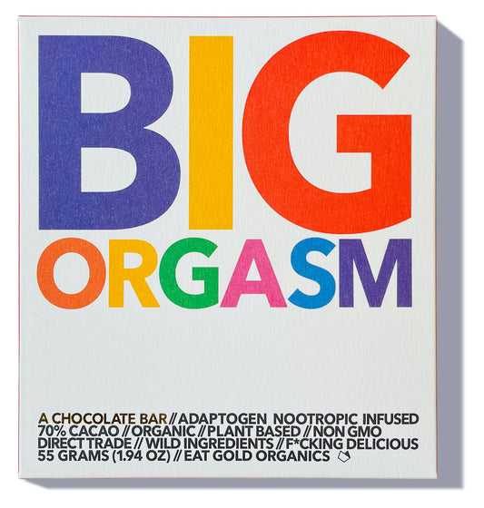 BIG ORGASM a Functional & Delicious Chocolate Bar