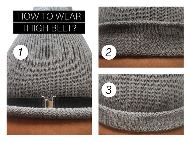 Plus Thigh Sock Belt