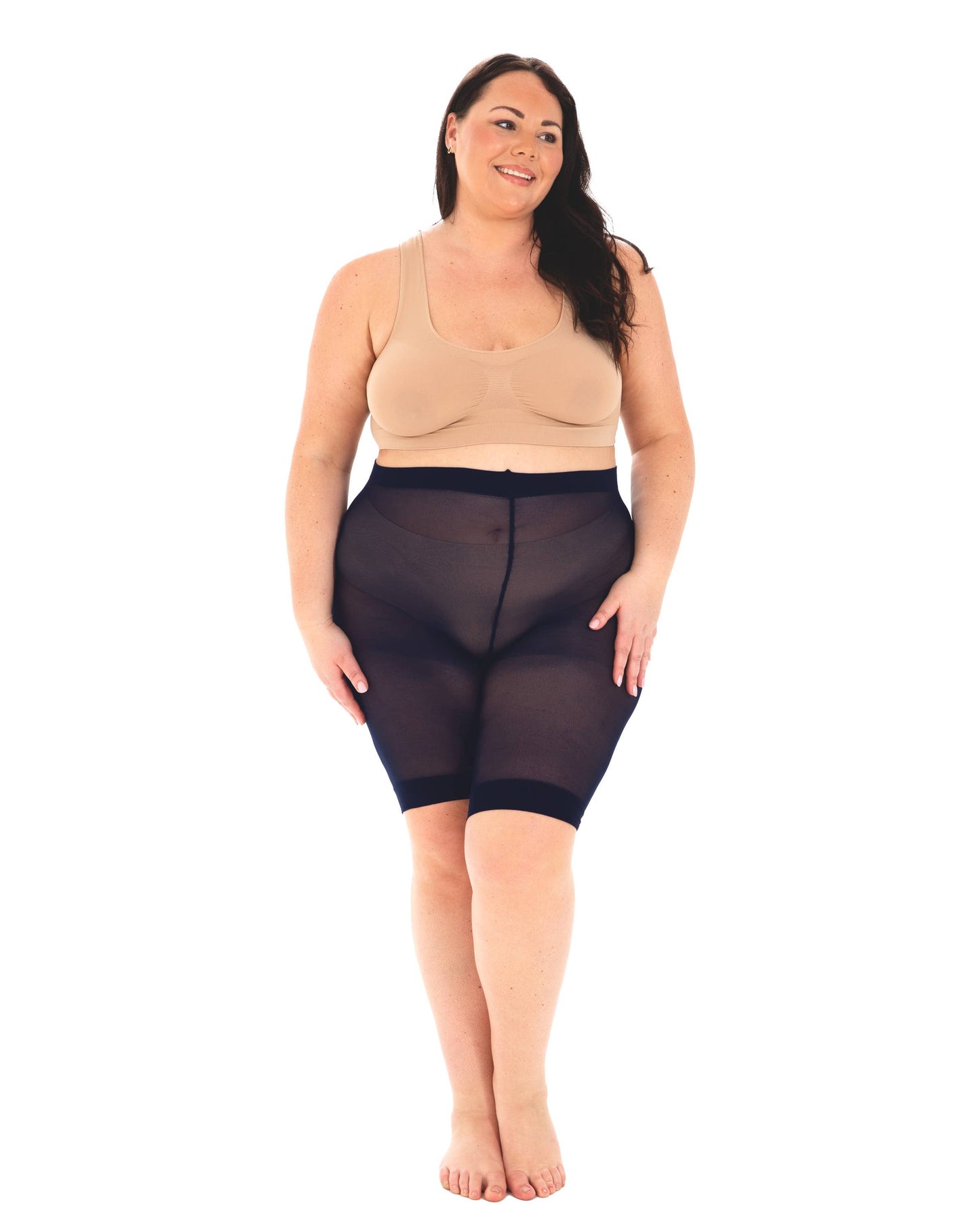 90 Denier Super Stretch Anti-Chafing Shorts