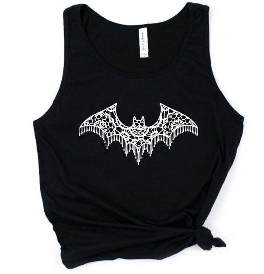 Lace Bat Tank Top