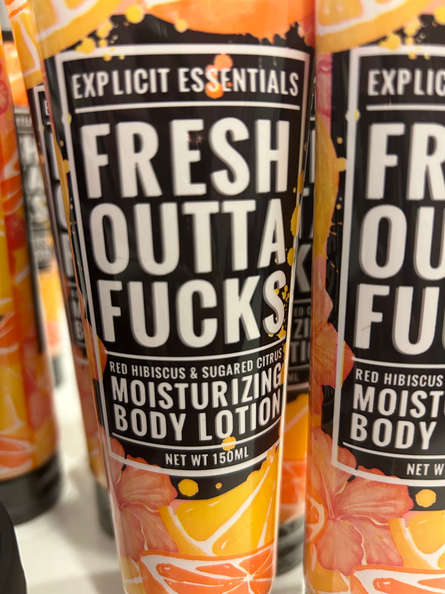 Fresh Outta F*cks Body Lotion