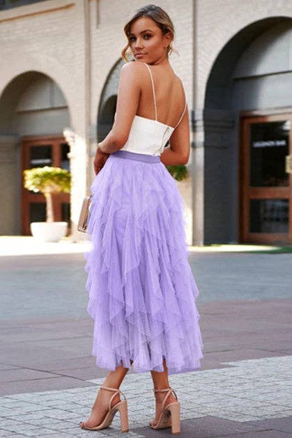 A-Line Tulle Skirt