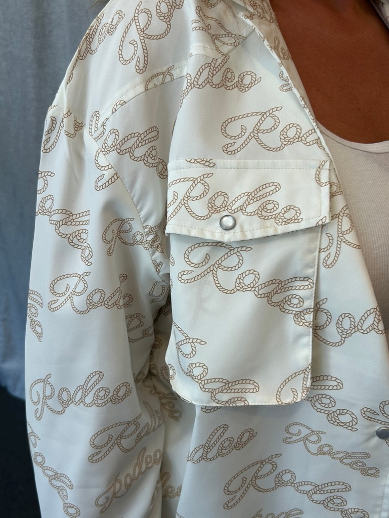 Rodeo Satin Snap Shirt