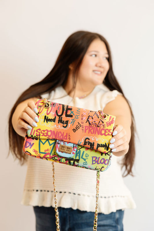 Graffiti Clutch