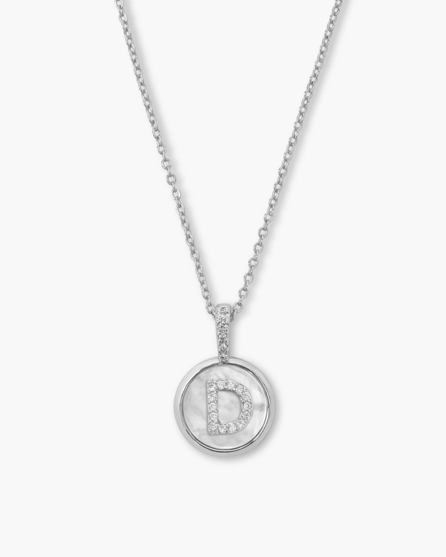 Baby Love Letters Medallion Necklace