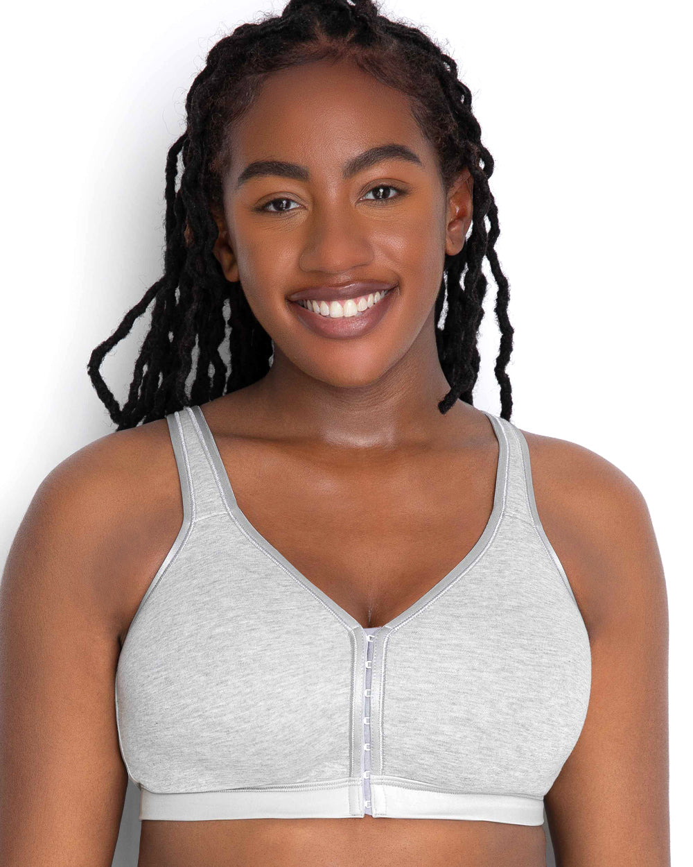 Amelia Front and Back Closure Wireless Bra