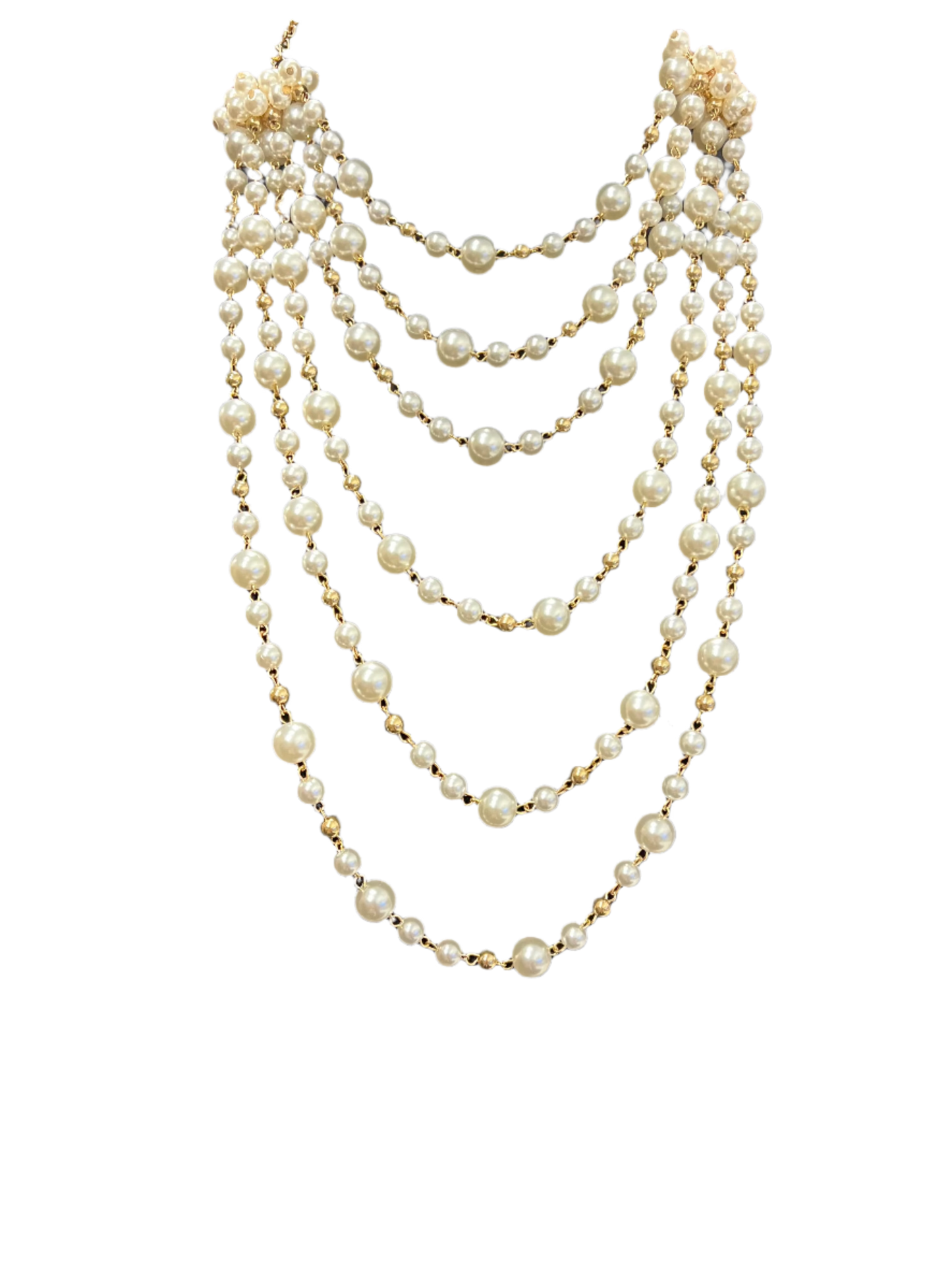 Multi-Layer Pearl Necklace