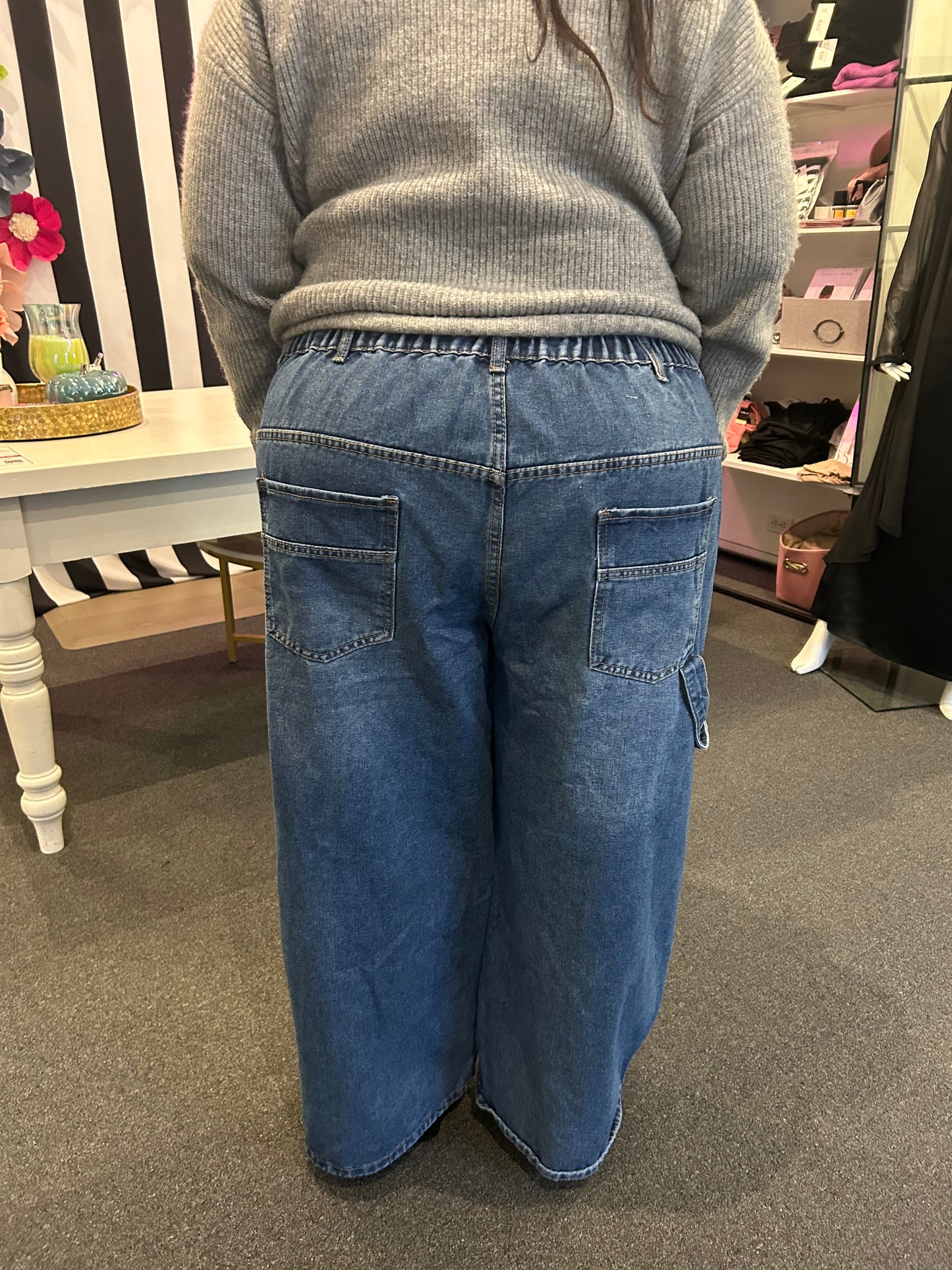 Wide Leg Carpenter Denim