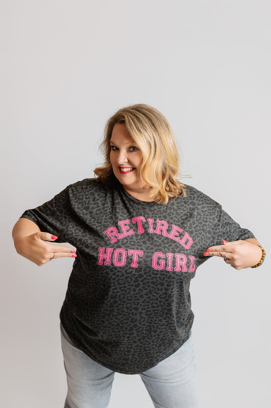 Retired Hot Girl Tee