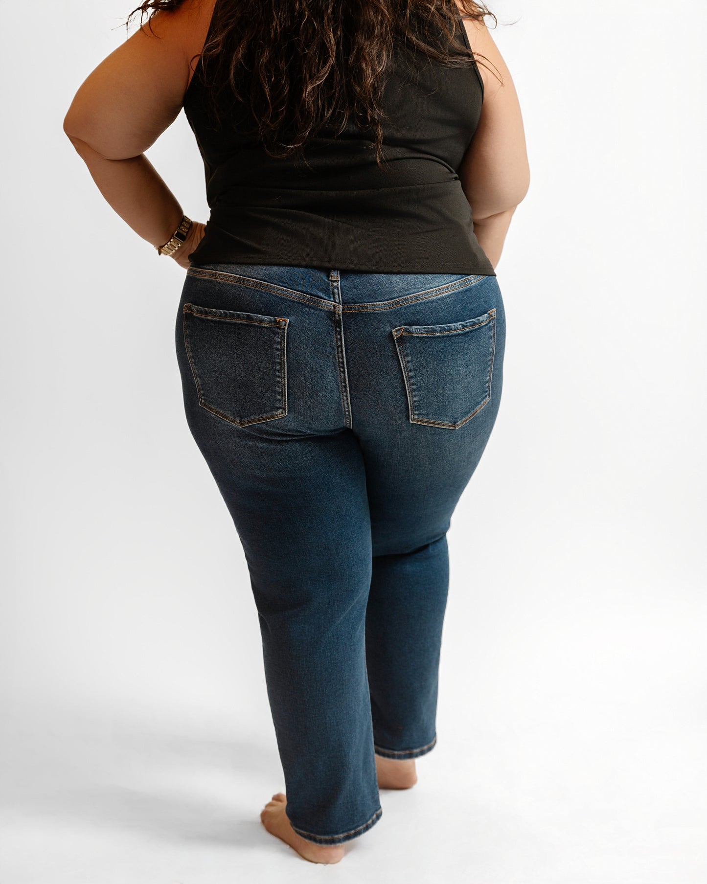 27" Zenana 5 Pocket Denim
