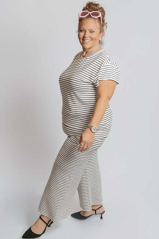 Sophie Knit Cropped Pant Set