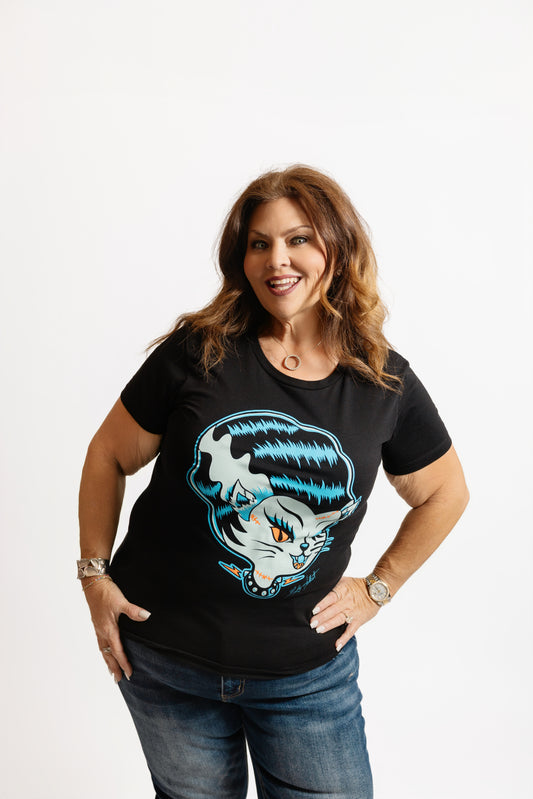 Hellcat Franken Kitten Tee