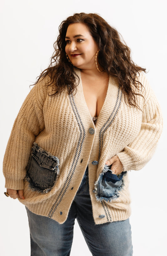 Metro  Stitch Cardigan