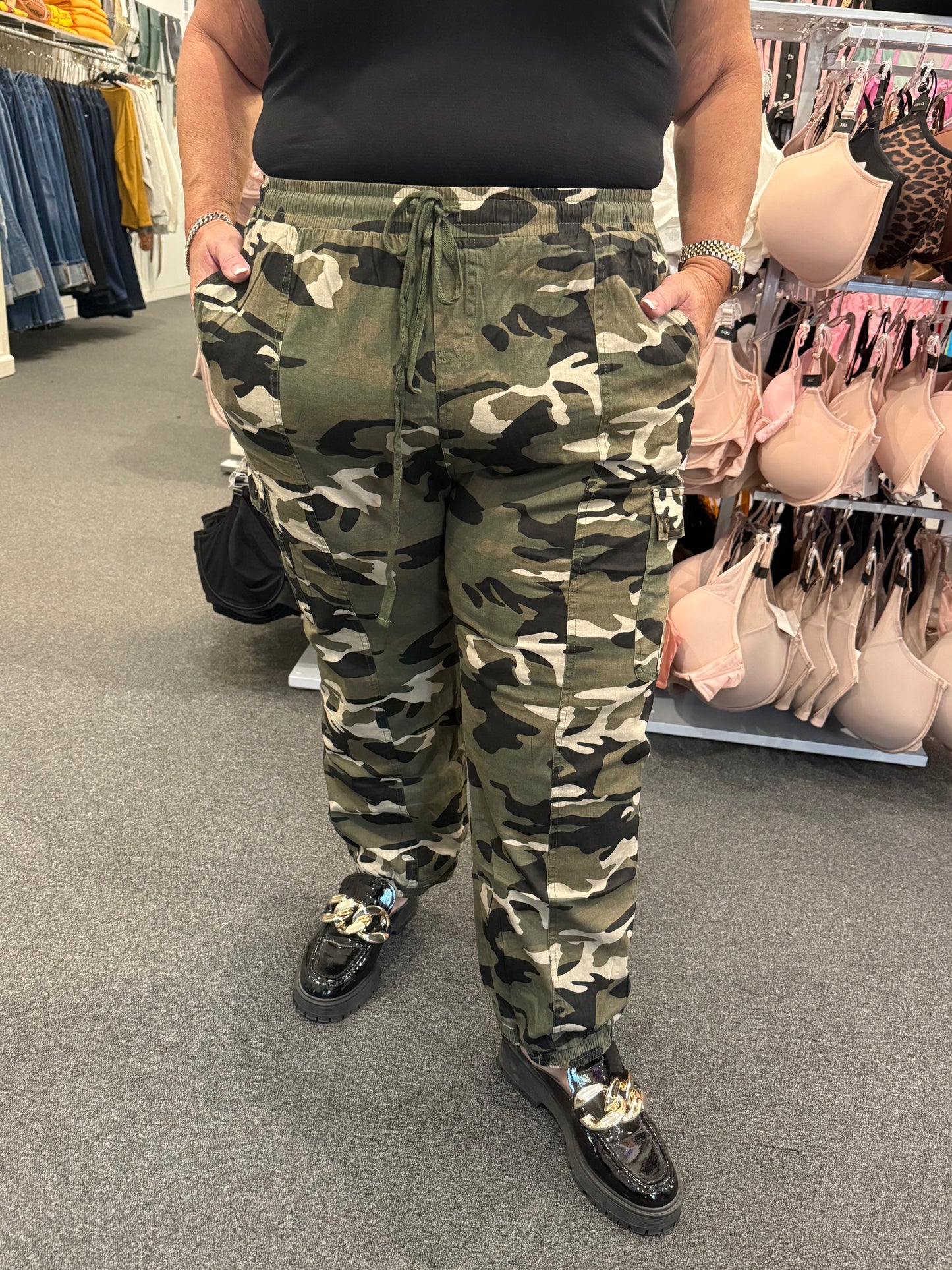 Camouflage Cargo Jogger