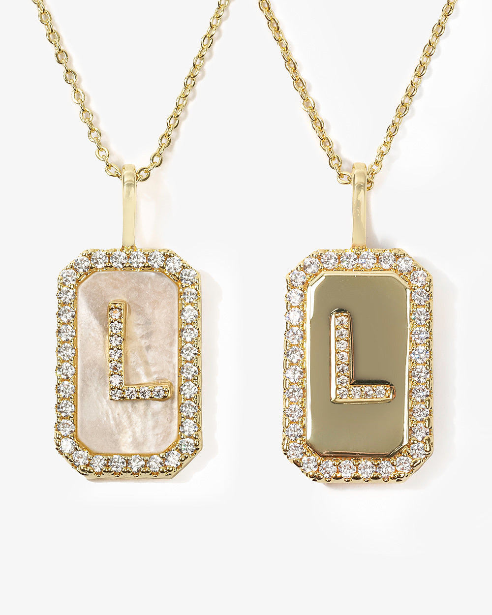 Love Letters Double Sided Necklace