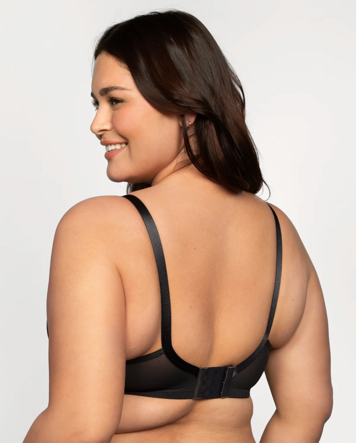 Heidi Unlined Mesh Full Coverage Underwire Bra