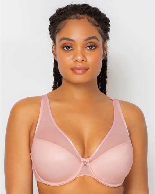 Pamela Mesh Push Up T-Shirt Bra