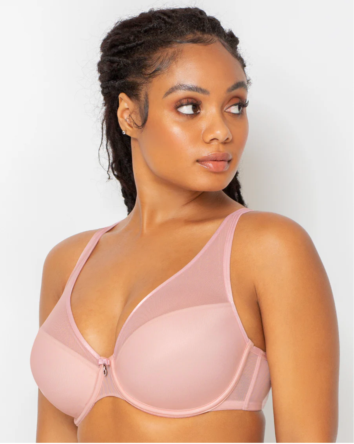 Pamela Mesh Push Up T-Shirt Bra