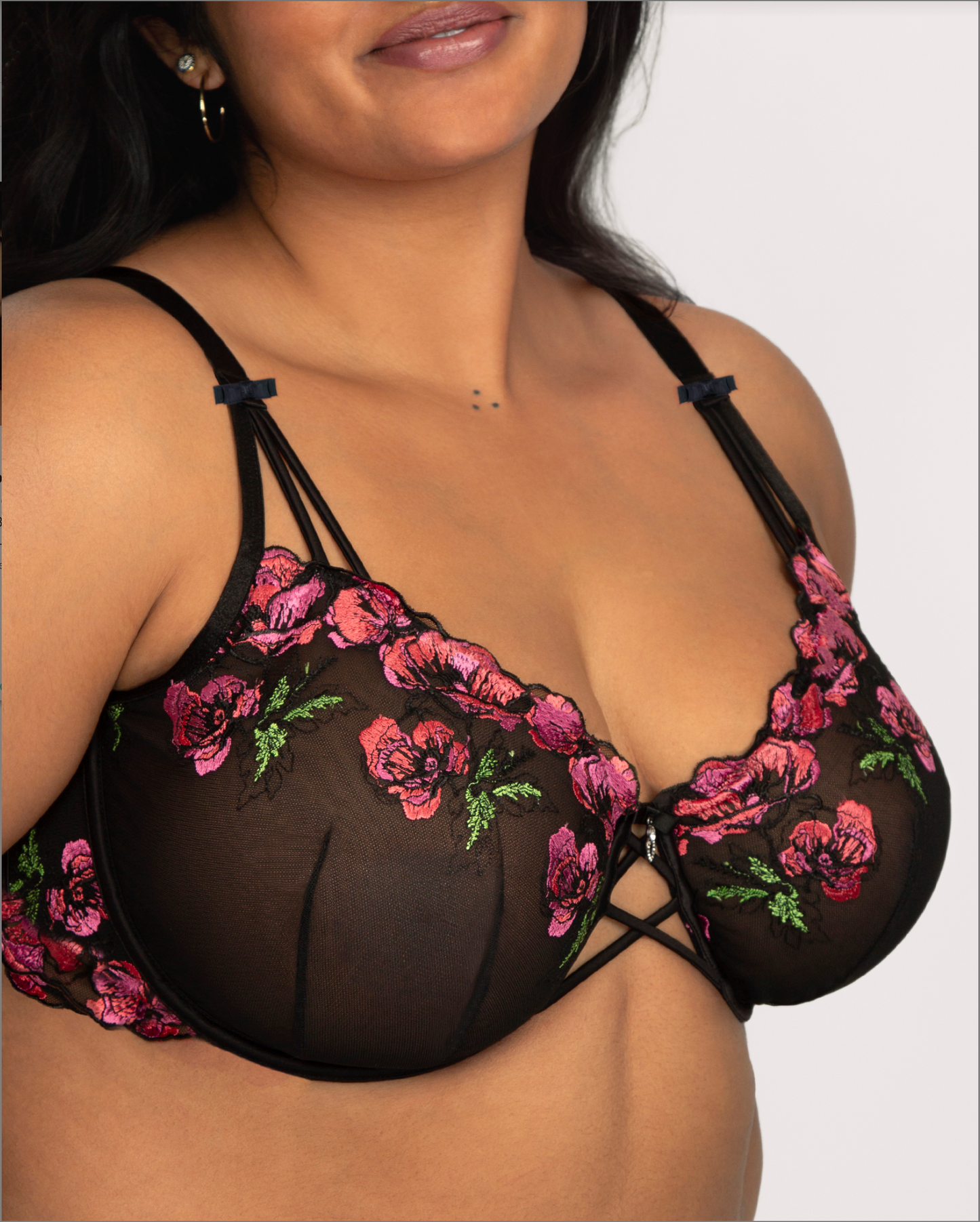 Eve Unlined Full Coverage Underwire Balconette Bra