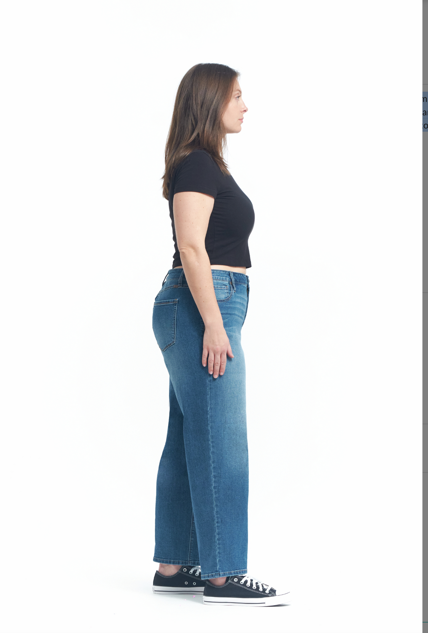 29" 1822 Slim Wide Leg in Charlie