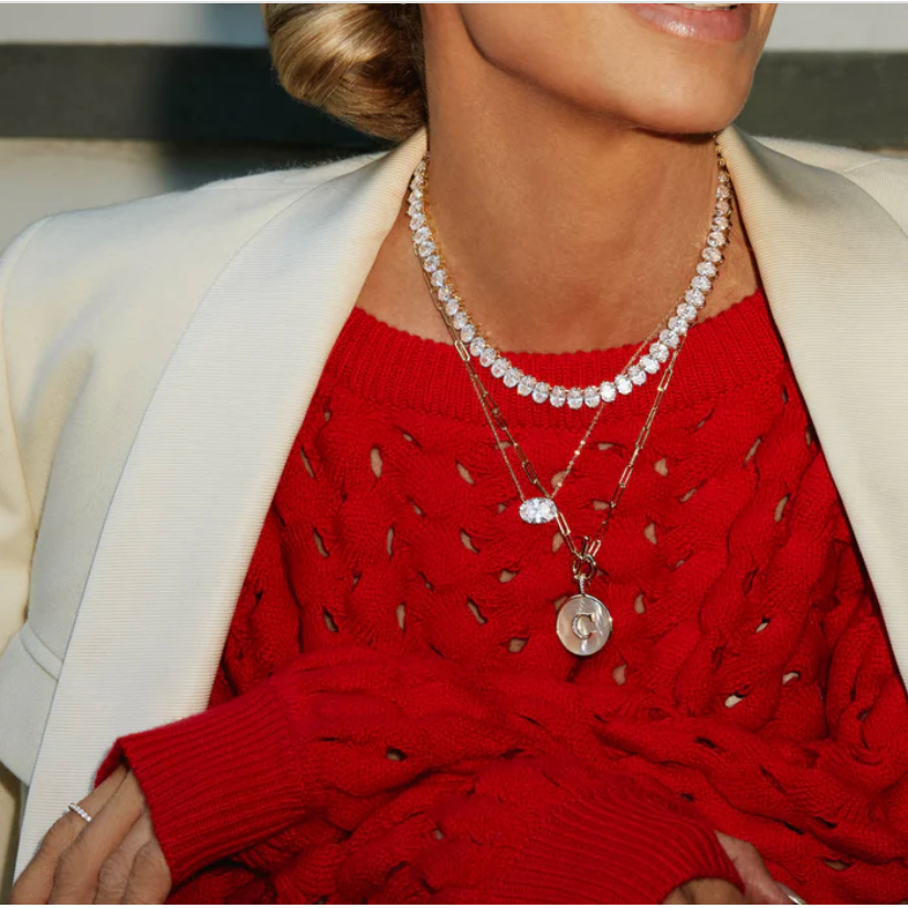 Hello Gorgeous Tennis Necklace