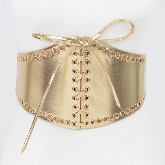 Grommet Corset Belt