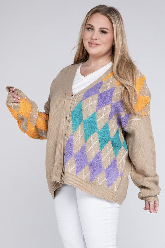 Argyle Cardigan