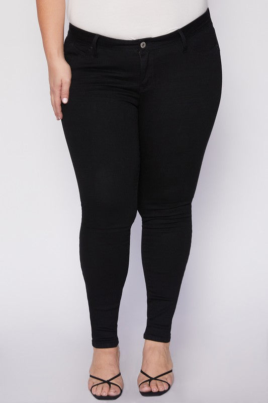 WannaBettaButt Black Skinny Jean by Royalty